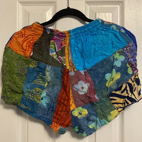BOGO FREE Fun Patchwork Print Top and Shorts - Picture 5 of 5